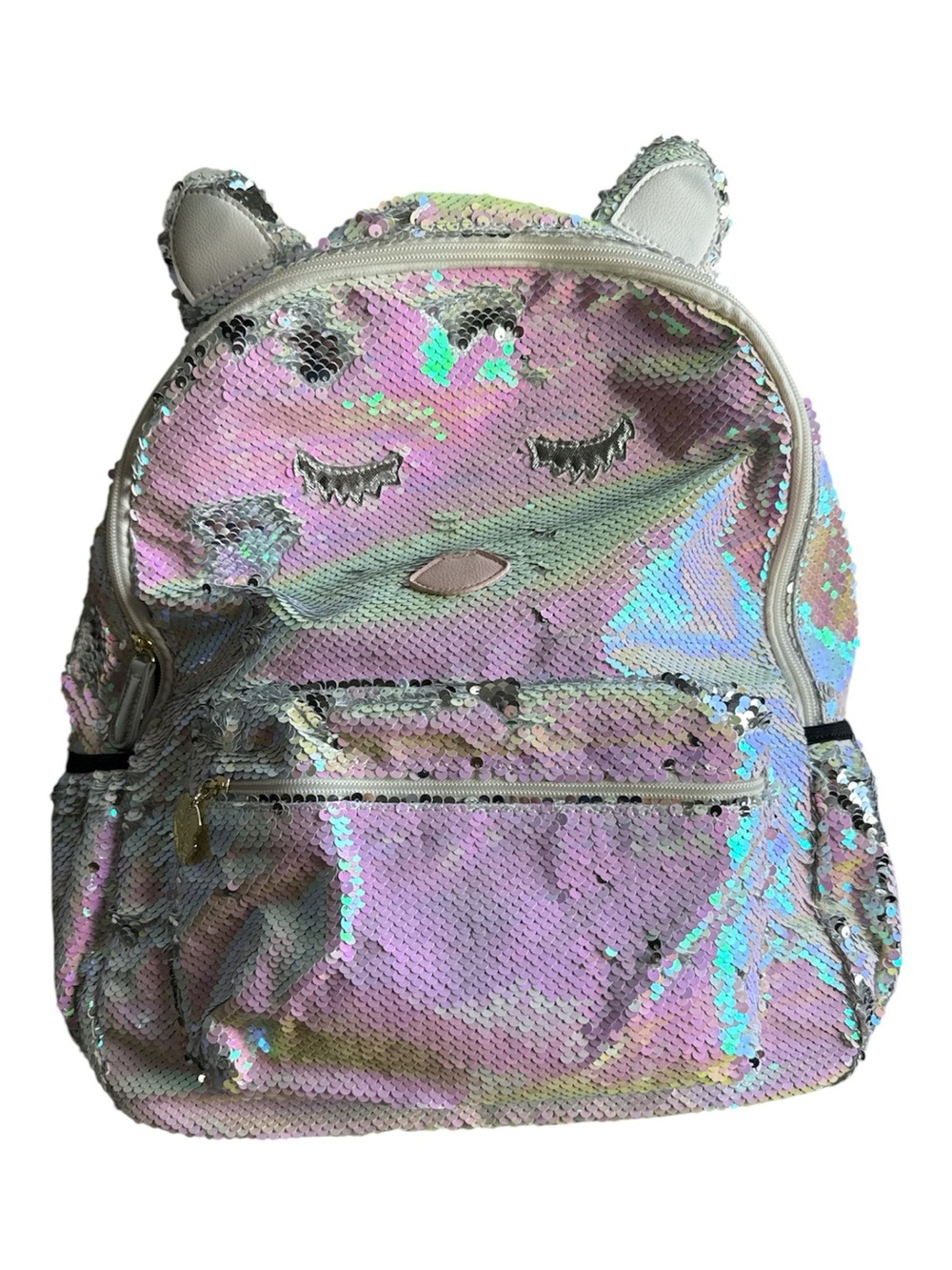 Luv Betsey - Betsey Johnson unicorn Backpack - Iridescent Pink